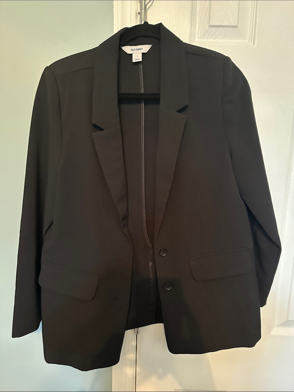 Old Navy Black Single-Breasted Blazer